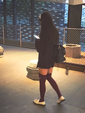 「STUART WEITZMAN（スチュアートワイツマン）のアイテム（モカシン/デッキシューズ）」を使った、New newさん（レディース・164cm）の秋コーディネート