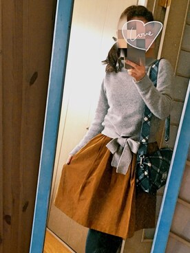 sa-ku-raさん（レディース・150cm）の冬コーディネート