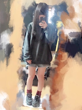 「Buffalo（バッファロー）のアイテム」を使った、ナナさん（レディース・150cm）の秋コーディネート