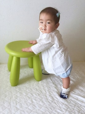 sayuさん（キッズ・70cm）の春コーディネート