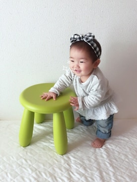 sayuさん（キッズ・70cm）の春コーディネート