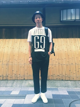 「GIGGER」｜Ryutaro.さん（メンズ・178cm）の夏コーディネート