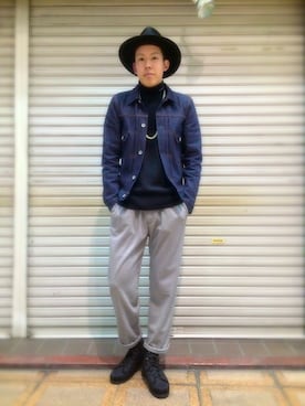 「GIGGER」｜Ryutaro.さん（メンズ・178cm）の秋コーディネート