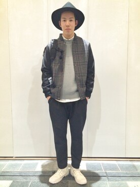 「GIGGER」｜Ryutaro.さん（メンズ・178cm）の秋コーディネート