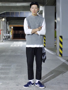 「シティーボーイ」｜Ryutaro.さん（メンズ・178cm）の秋コーディネート