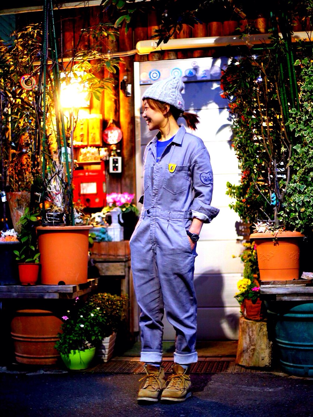 つなぎ/オールインワンを使った「レッドウィング」の人気ファッション