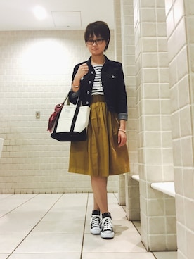 みゆみゆさん（レディース・160cm）の秋コーディネート