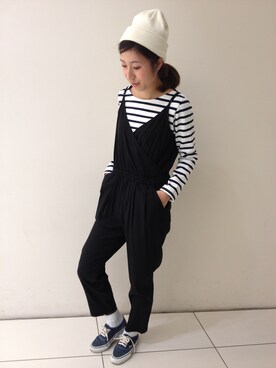 つのちゃん／スタッフさん（レディース・154cm）の春コーディネート