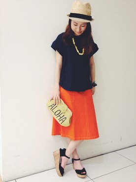 つのちゃん／スタッフさん（レディース・154cm）の春コーディネート