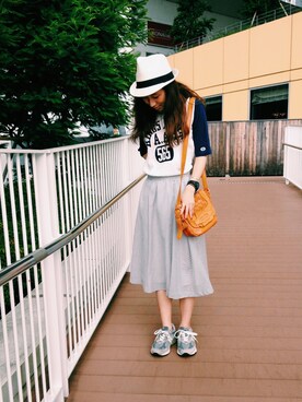 つのちゃん／スタッフさん（レディース・155cm）の春コーディネート