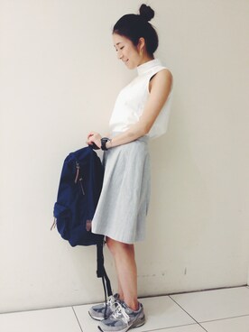 つのちゃん／スタッフさん（レディース・155cm）の春コーディネート