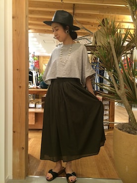 つのちゃん/スタッフさん(レディース・154cm)の春コーディネート