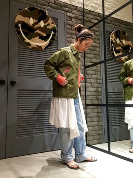 つのちゃん／スタッフさん（レディース・154cm）の春コーディネート