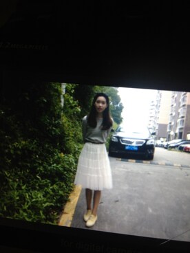 「STYLENANDA（スタイルナンダ）のナチュラル麻バケットハット（帽子、ベージュ系）」を使った、JENNIFERさん（レディース）の秋コーディネート