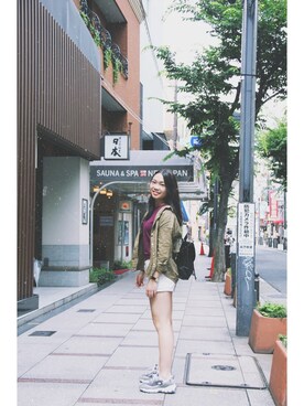 yinuna 현우나さん（レディース・165cm）の夏コーディネート