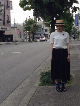 「ALOYE（アロイ）のアイテム」を使った、MaTiLDeさん（レディース・157cm）の夏コーディネート