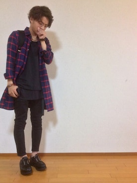 「LADMUSICIAN」｜「アイテム（その他）」を使った、ごんごんさん（メンズ・165cm）の春コーディネート