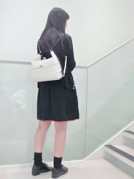 「3wayバッグ」｜agnès b.VOYAGE 表参道店さん（レディース・162cm）の春コーディネート