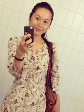 「美術館」｜shirota akikoさん（レディース・159cm）の春コーディネート