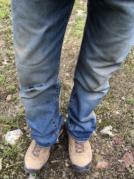 「green（グリーン）のアイテム（パンツ）」を使った、shirota akikoさん（レディース・159cm）の秋コーディネート