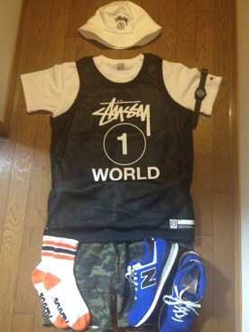 hisatoさん（メンズ・165cm）の夏コーディネート