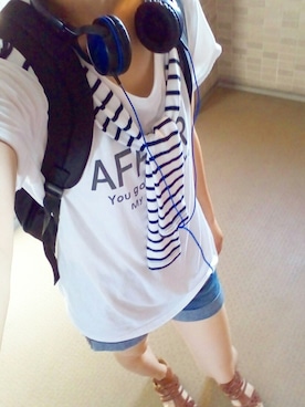 「しごと」｜YUMIさん（レディース・166cm）の夏コーディネート