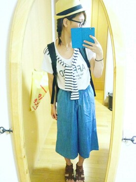 YUMIさん（レディース・166cm）の夏コーディネート
