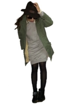 manachin◡̈*さん（レディース・154cm）の冬コーディネート