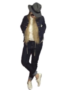 manachin◡̈*さん（レディース・154cm）の冬コーディネート