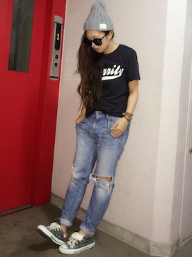 manachin◡̈*さん（レディース・156cm）の秋コーディネート