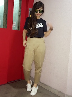 manachin◡̈*さん(レディース・156cm)の秋コーディネート