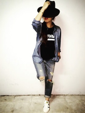 manachin◡̈*さん(レディース・156cm)の秋コーディネート