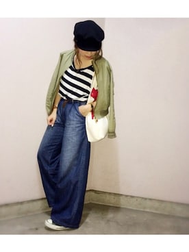 manachin◡̈*さん(レディース・156cm)の夏コーディネート