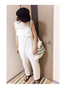 manachin◡̈*さん（レディース・156cm）の夏コーディネート