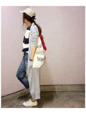 manachin◡̈*さん(レディース・156cm)の夏コーディネート