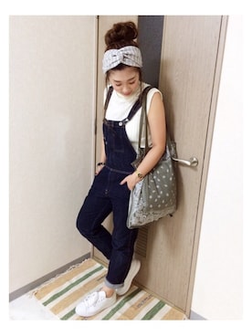 manachin◡̈*さん（レディース・156cm）の秋コーディネート