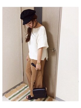 manachin◡̈*さん(レディース・156cm)の秋コーディネート