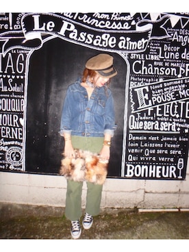 manachin◡̈*さん（レディース・156cm）の秋コーディネート