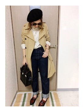 manachin◡̈*さん(レディース・156cm)の秋コーディネート