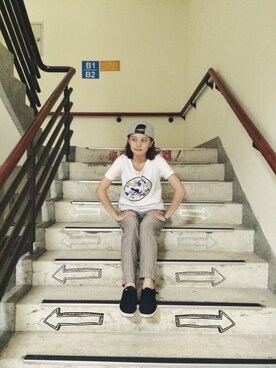 Kiki Chengさんのコーディネート