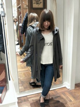 Takematsuさん(レディース・156cm)の秋コーディネート