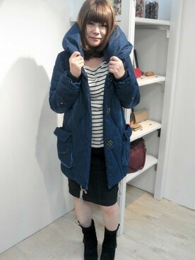 Takematsuさん（レディース・156cm）の秋コーディネート