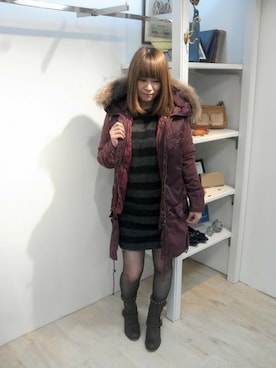 Takematsuさん（レディース・156cm）の秋コーディネート