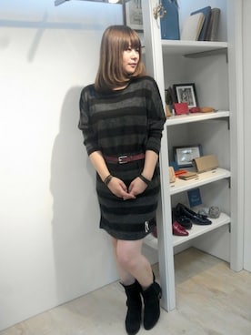 Takematsuさん（レディース・156cm）の冬コーディネート