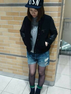 Takematsuさん(レディース・156cm)の冬コーディネート