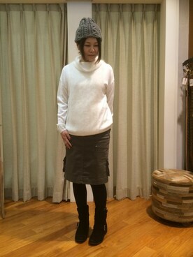 Takematsuさん（レディース・156cm）の秋コーディネート