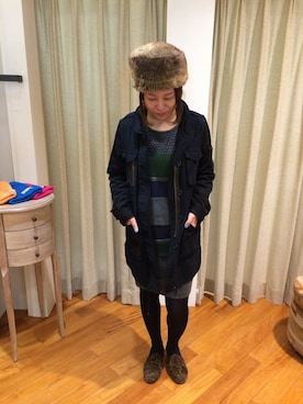 Takematsuさん（レディース・156cm）の秋コーディネート