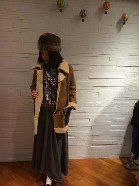 Takematsuさん（レディース・156cm）の秋コーディネート