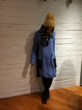 Takematsuさん(レディース・156cm)の冬コーディネート