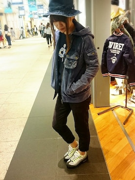 Takematsuさん（レディース・156cm）の夏コーディネート